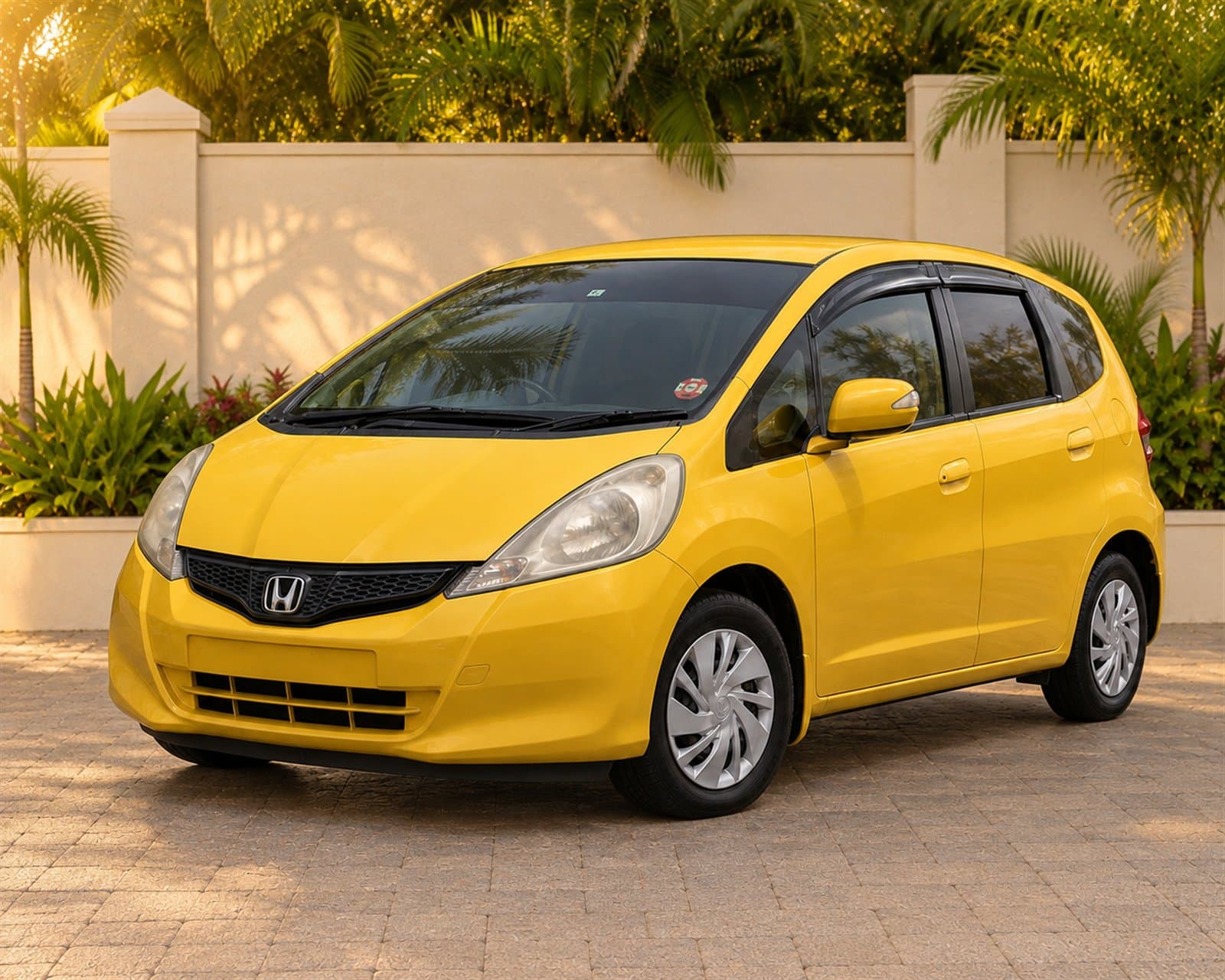 Honda Fit available to rent from Stelcia Car Rental in Antigua