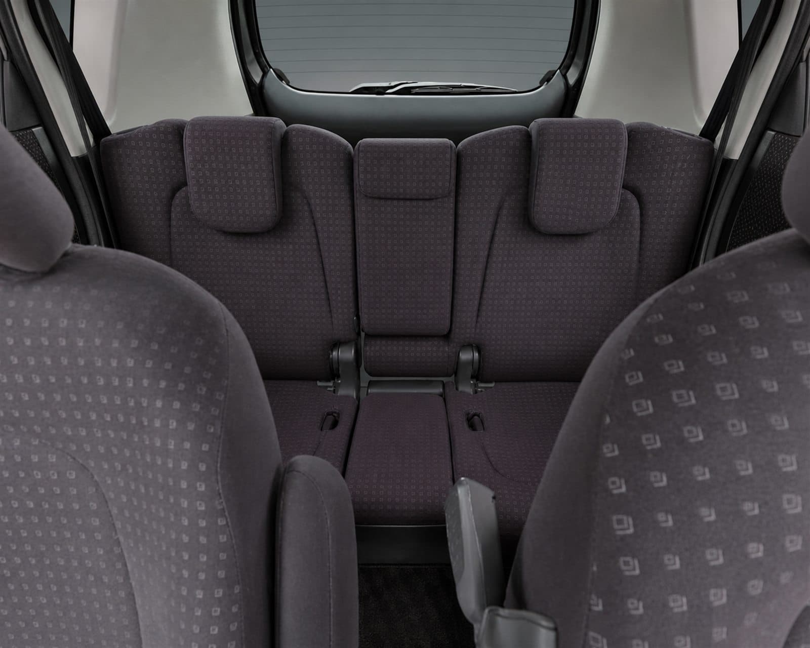 Passenger seating inside the Toyota Ractis